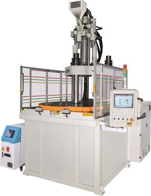 55 Ton Vertikal Bakelite Mesin Injeksi Cetakan Dengan Meja Rotary
