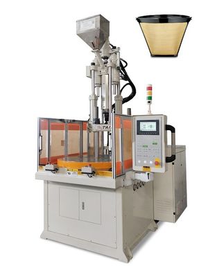 55 Ton Plastic Coffee Filter Moulding Machine Vertical Moulding Machine Mesin cetakan vertikal