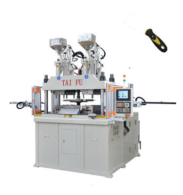 120 Ton Scraper With Handle Making Machine Vertikal dua warna Mesin Injeksi Cetakan