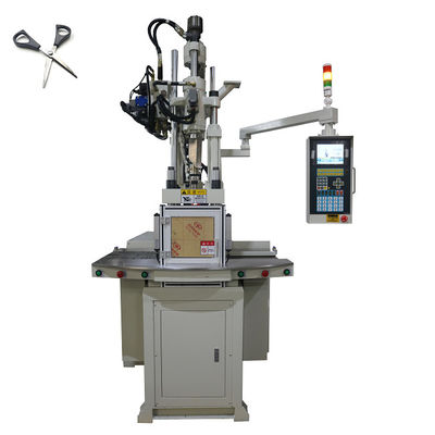 Kualitas Tinggi Double Slide Vertical Injection Molding Machine Untuk Membuat Tool Handle