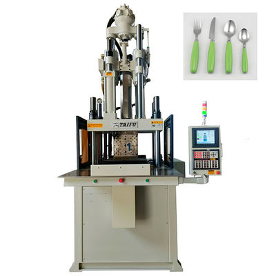 Efisiensi Tinggi Single Slide Vertical Injection Molding Machine Untuk Membuat Handle