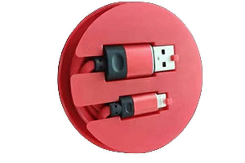 Mesin Cetakan Injeksi Karet Silikon Cair Kabel USB Silikon 35 Ton
