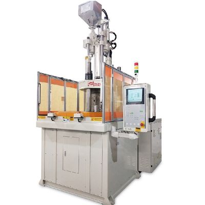 120 Ton Vertikal Rotary Table Injection Molding Machine Untuk Kabel Plug
