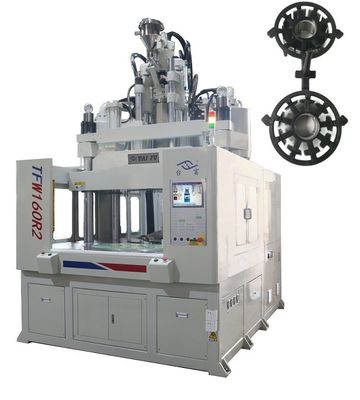 160 Ton Vertical Injection Molding Machine Dengan Low Work Table Untuk Bagian Otomotif
