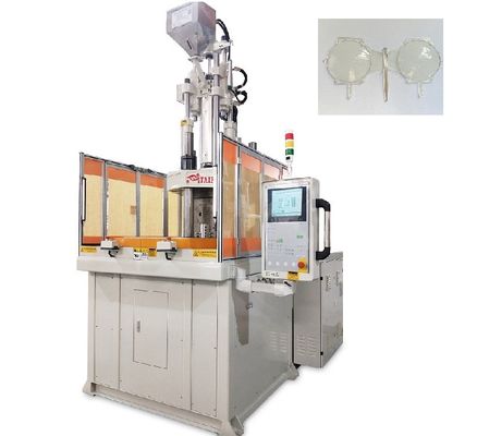 Mesin Pembuat Lensa Optik 120 Ton Mesin Cetak Injeksi Meja Putar Vertikal