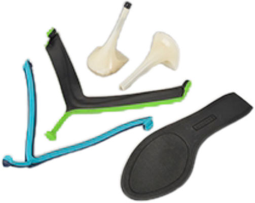 Sepatu Soles vertikal plastik Mesin Injeksi Cetakan dengan double slide skateboard