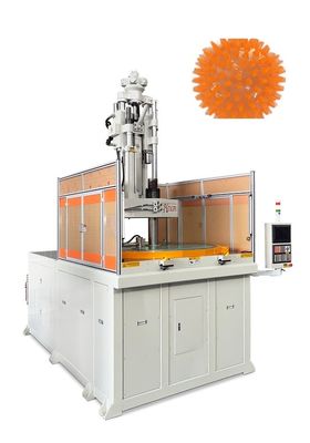 Toys hewan peliharaan Vertikal Meja Rotary Mesin Injeksi Cetakan 160 Ton