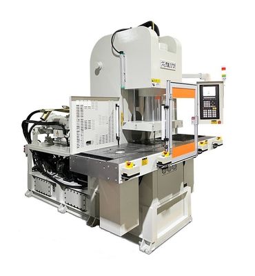 120 Ton Power Cord Vertical Injection Moulding Machine Dengan Slide Ganda