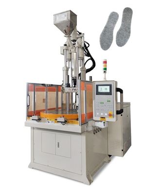85 Ton PVC Vertical Injection Molding Machine dengan meja putar