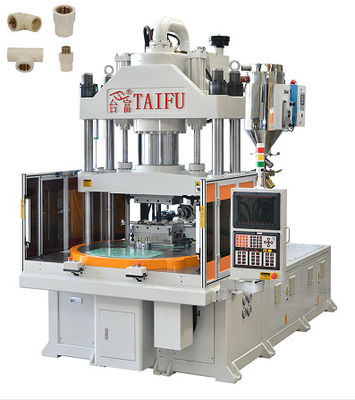 CPVC Fittings Vertical Injection Molding Machine dengan Meja Rotary 250 Ton