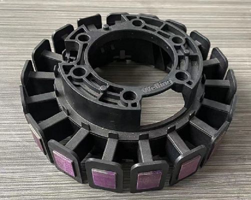 Mesin Cetak Injeksi Vertikal Meja Rotary BMC Dengan 120 Ton Digunakan Untuk Rotor Motor