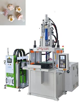 Pemasok Mesin Cetak Injeksi Silikon LSR Vertikal hemat energi untuk Baby Soother