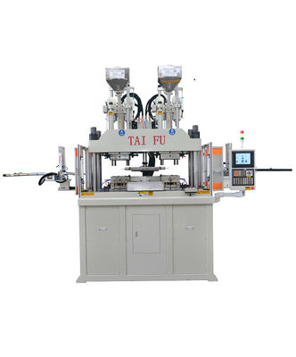 120 Ton Scraper With Handle Making Machine Vertikal dua warna Mesin Injeksi Cetakan