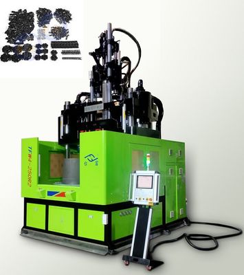 250 Ton Vertical Injection Molding Machine Dengan Low Work Table Untuk Aksesoris Otomotif