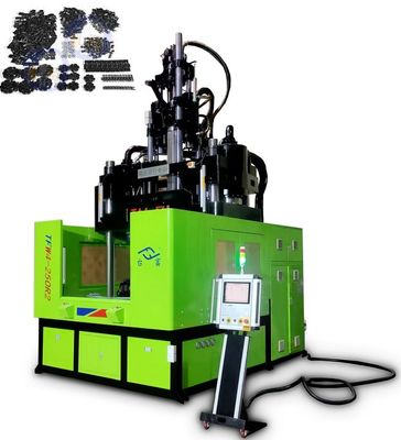 250 Ton Vertical Injection Molding Machine Dengan Low Work Table Untuk Aksesoris Otomotif