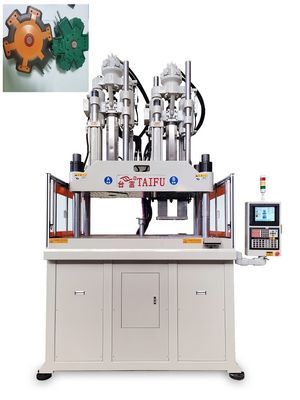 170 Ton Vertikal Double Color Injection Molding Machine Untuk Ekstensi Outlet
