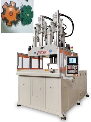 170 Ton Vertikal Double Color Injection Molding Machine Untuk Ekstensi Outlet