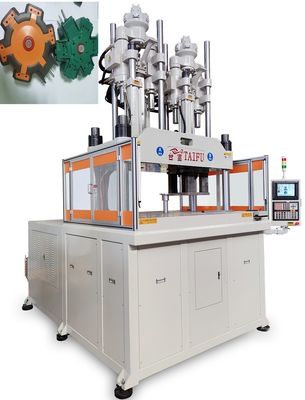 170 Ton Vertikal Double Color Injection Molding Machine Untuk Ekstensi Outlet
