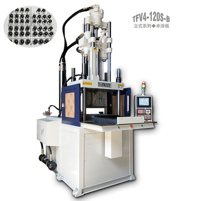 High Security 120 Ton Vertikal Single Slide Injection Molding Machine Untuk Mata Mainan