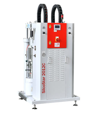 85 Ton Vertikal Double Slide LSR Mesin Injeksi Molding Untuk Watchband