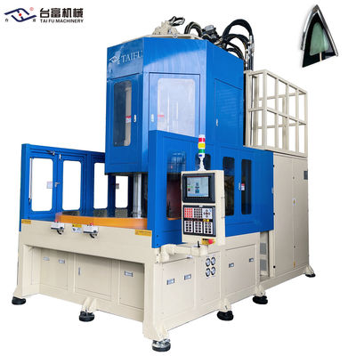 Low Work Table Vertical Plastic Injection Molding Machine Untuk Kaca Pintu Kiri Belakang