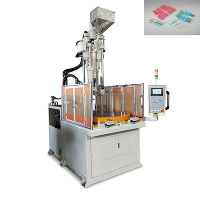 55 Ton Rotary Vertical Plastic Injection Molding Machine digunakan untuk gigi