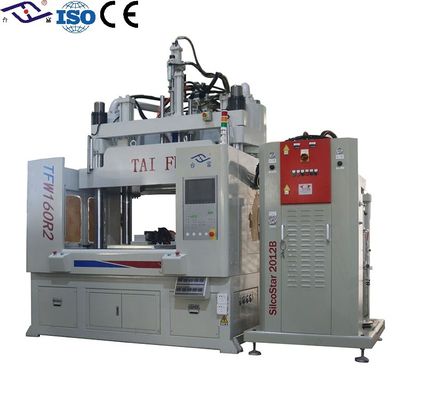 160 Ton Low Work Table LSR Injection Molding Machine untuk Seal Silikon
