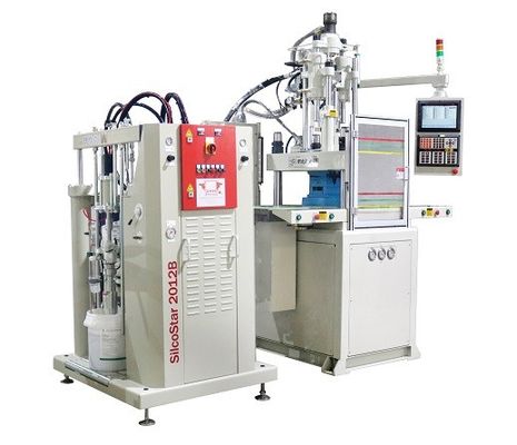 85 Ton LSR Vertical Injection Molding Machine Untuk Kacamata Renang Silikon