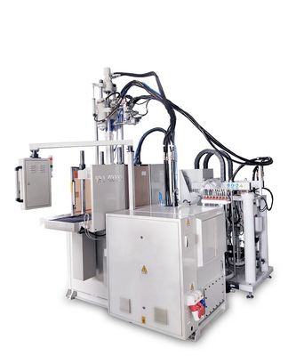 85 Ton LSR Vertical Injection Molding Machine Untuk Kacamata Renang Silikon