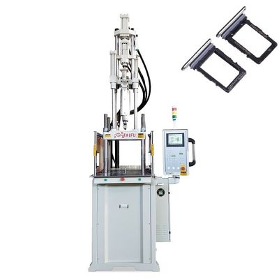55 Ton Vertical High Speed Injection Molding Machine Untuk Ponsel Micro SD Card Tray