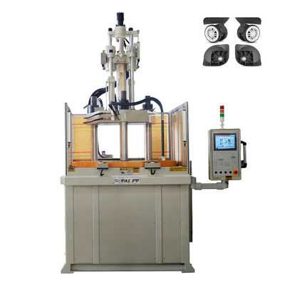 85 Ton Rotary Vertical Injection Molding Machine Untuk Membuat Roda Bagasi
