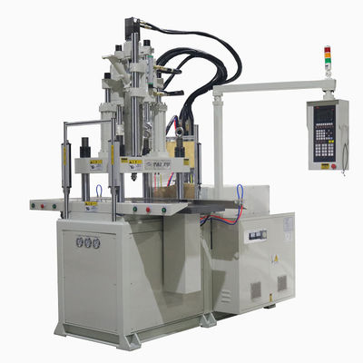 85 Ton Double Slide Vertical Injection Molding Machine Untuk Membuat Perangkat Kecantikan Gigi