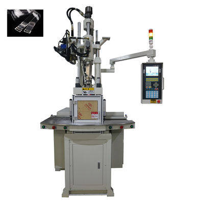 55 Ton Double Slide Vertical Injection Molding Machine Untuk Membuat Tali Bahu