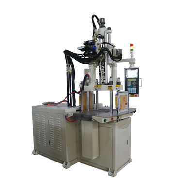 55 Ton Double Slide Vertical Injection Molding Machine Untuk Membuat Tali Bahu