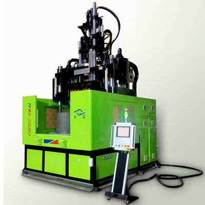 Mesin Cetak Injeksi Vertikal Rotary Low Workbench 250 Ton Untuk Pembuatan Suku Cadang Mobil