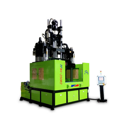 Mesin Cetak Injeksi Vertikal Rotary Low Workbench 250 Ton Untuk Pembuatan Suku Cadang Mobil