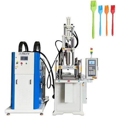 55 Ton LSR Mesin Injeksi Vertikal Silikon Digunakan Untuk Silikon Basting Pastry Brush