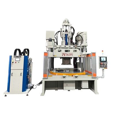 Low Work Table Vertical 300 Ton Silicone Injection Molding Machine Untuk topeng daving