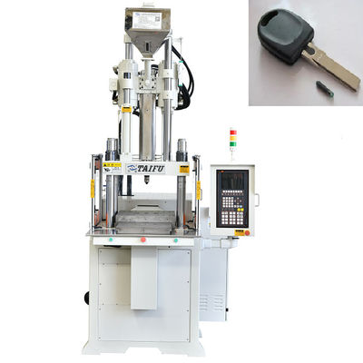 High Safety Vertical Single Slide Injection Molding Machine Digunakan untuk Kunci