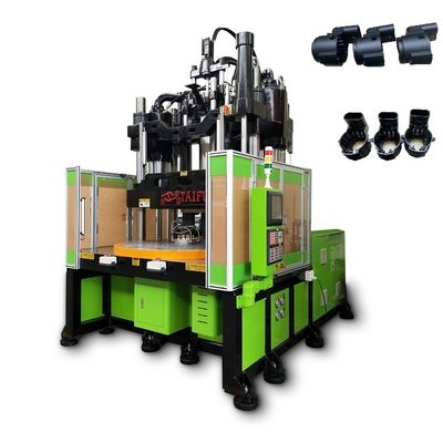 120 Ton Low Workbench Rotary Table Vertical Injection Molding Machine yang Digunakan untuk Bagian Otomotif