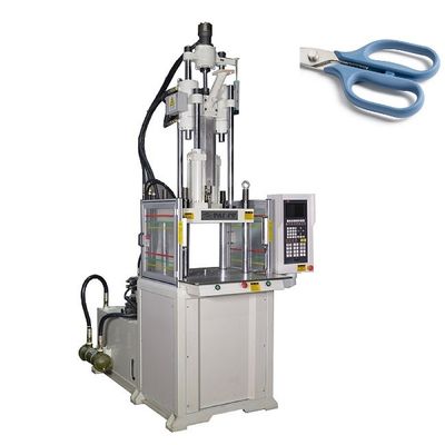 Menghemat Energi 55 Ton Vertikal Mesin Injeksi Standar Untuk Sciessors Handle