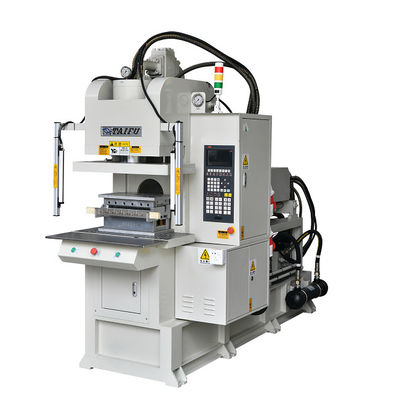 55 Ton Power Cord C-Type Vertical Injection Molding Machine Untuk Membuat Plug