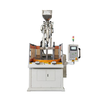 55 Ton Rotary Vertical Injection Molding Machine untuk membuat bagian tanduk