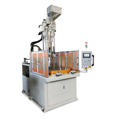 55 Ton Rotary Vertical Injection Molding Machine untuk membuat bagian tanduk