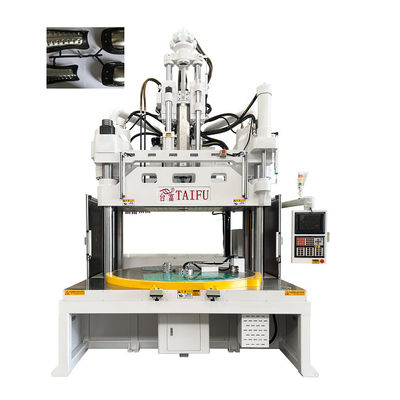250 Ton Low Work Table Vertical Injection Molding Machine untuk pembuatan peralatan olahraga