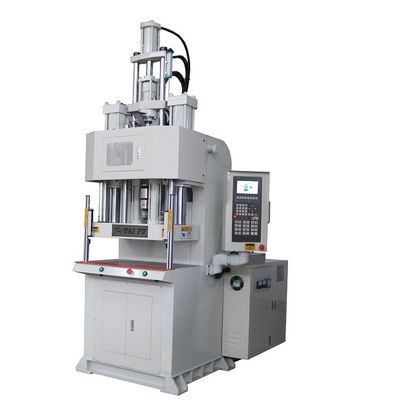 C-Type 55 Ton Vertical Plastic Injection Molding Machine Membuat Konektor