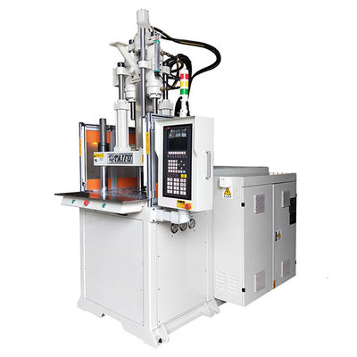 85 Ton Single Slide Vertical Injection Molding Machine Untuk Membuat Adhesive Screw Wrap