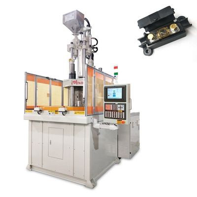 Rotary Vertical 120 Ton Plastic Injection Molding Machine Untuk Membuat Fuse Holder