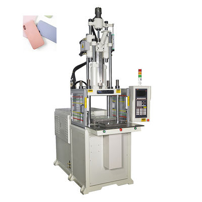 55 Ton Single Slide Vertical Injection Molding Machine Untuk Membuat Kasus Telepon