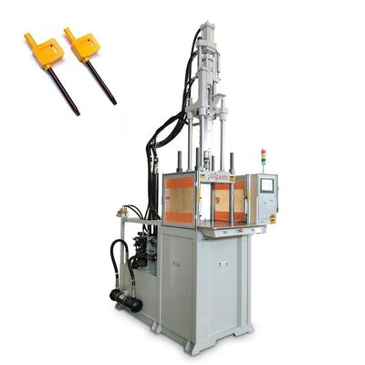 55 Ton High Speed Vertical Injection Molding Machine Untuk Membuat Changer